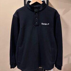 Sinclair Global “The Texture” Black Pullover Jacket